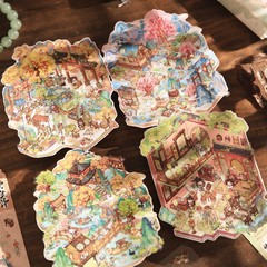 君とは約シリーズの3d造景積層シールがあります。