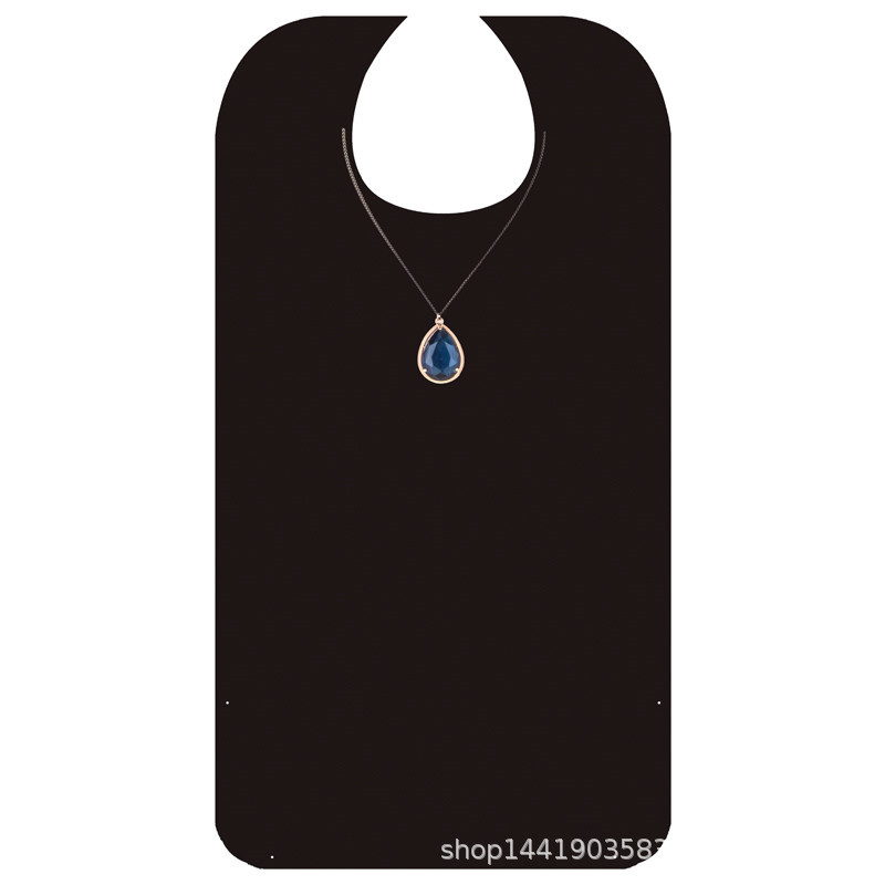 Suministro transfronterizo de ancianos babero de alimentos Toalla de saliva babero adulto moda en stock suministro de fábrica logotipo imprimible