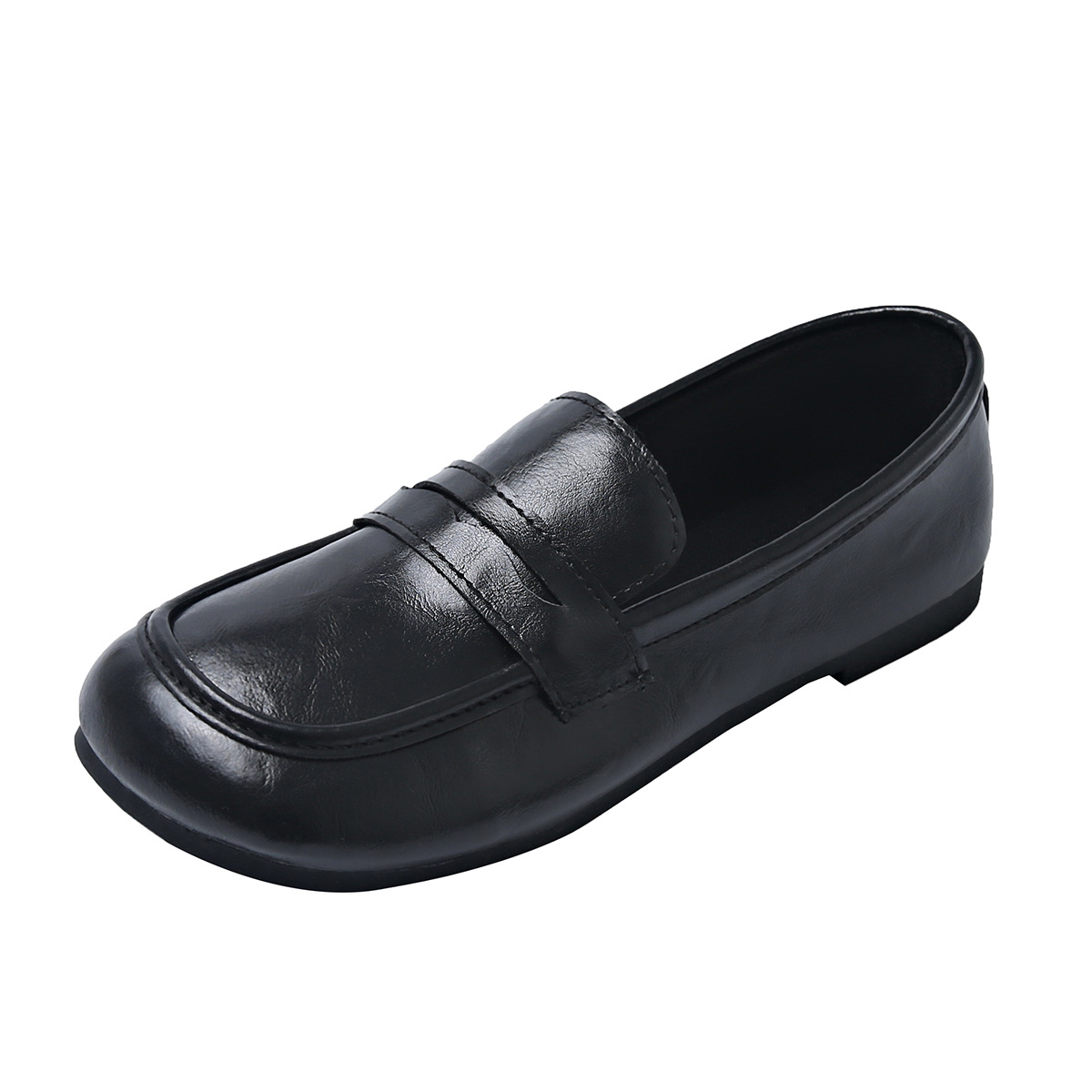 Damenschuhe Frühling Neue Einzelschuhe Loafers Bequeme Damenschuhe mit weicher Sohle Flachmundschuhe_voghion.com