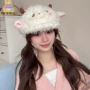 秋冬甜美可爱护耳贝雷帽
