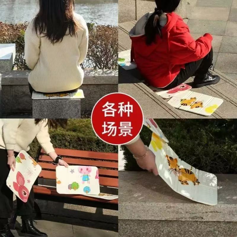 防湿クッションアニメ屋外折り畳み可能な携帯シングル発泡マット野外マット防水クッション|undefined