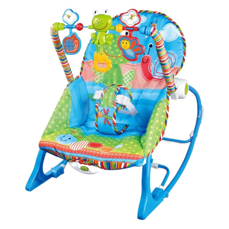 Mecedora eléctrica para bebés 0-12 meses – con música, vibrations relajantes