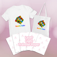 Laser White and Light Colored T Shirt Transfers Paper