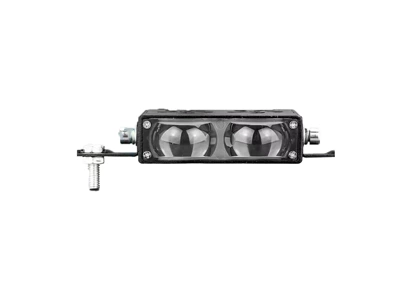 Motorcycle headlights, headlights Laser Cannon Modified Hidden Grille - always-bright-yellow-and-white-2-lights-with-fan