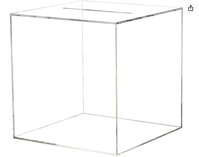 Amazon acrylic transparent piggy bank, only in and out, unavailable, children's piggy bank for home wholesale