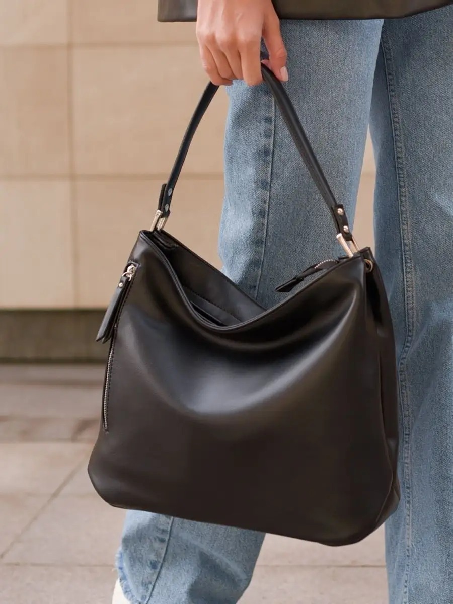 Women's Shoulder Bag Large Capacity Versatile Bucket Bag Classic_voghion.com