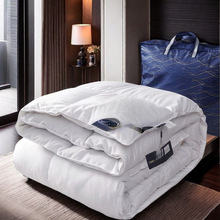 希尔顿酒店羽丝绒春秋被芯冬被加厚保暖寝室双人学生宿舍被子