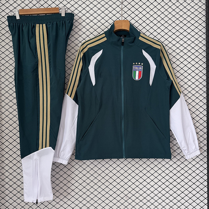 2526 otoño y invierno Barcelona Real Madrid Argentina Alemania AC Argentina Real Madrid Italia chaqueta de abrigo a prueba de viento