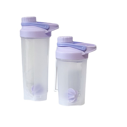 Sports water cup, shake cup, Internet celebrity milkshake cup, electrolyte powder, protein powder mixing cup, plastic fitness kettle with scale