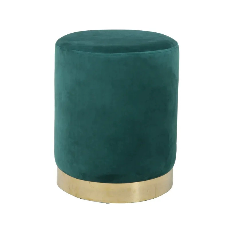 Nordic Light Роскошный косметический табурет Индивидуальный круглый табурет Простой диван для гостиной Креативный интернет Популярный туалетный табурет Домашний табурет для смены обуви