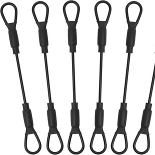 304 Stainless Steel Wire Rope Fisheye Terminal Aluminum Sleeve Terminal Pressed Screw Joint Plastic-Coated Clothes Drying Safety Rope