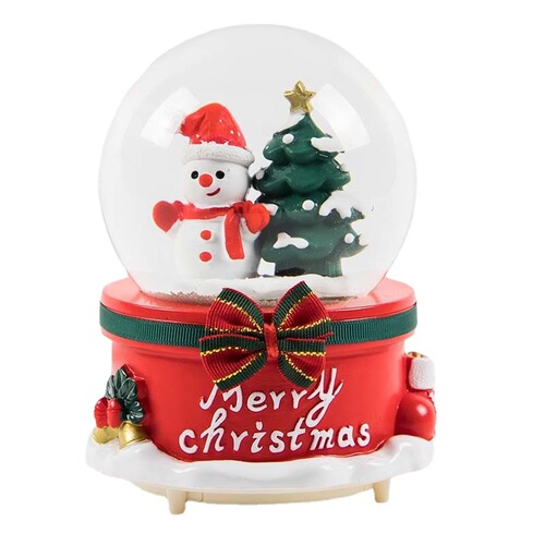Christmas gift crystal ball music box boyfriend and girlfriend best friend classmate student birthday gift children's hand gift