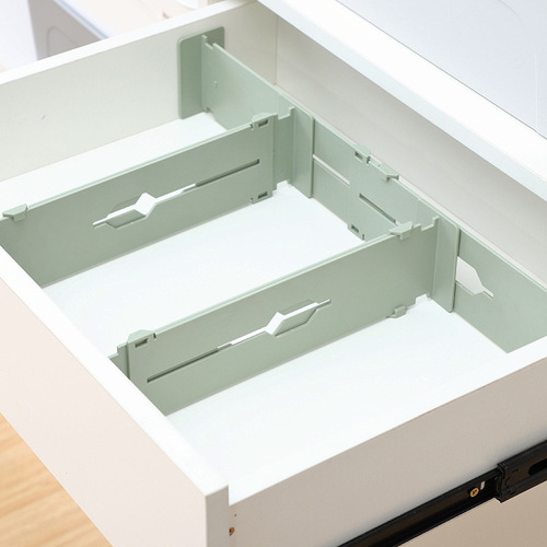 New free retractable drawer partitions, underwear and socks partitions, multi-purpose wardrobe storage partitions, 2 pack