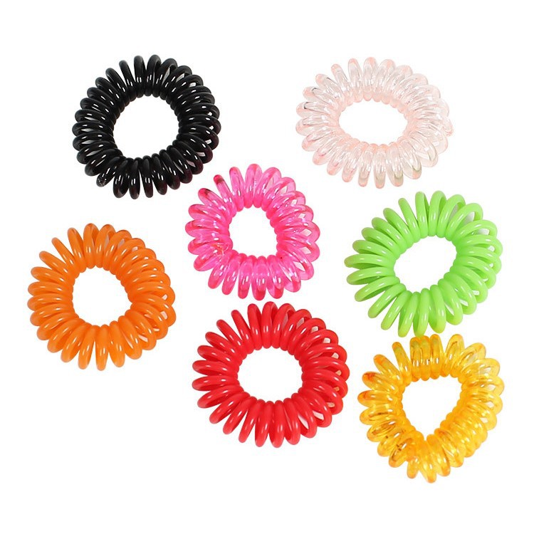 Banda de pelo cuerda de pelo al por mayor línea telefónica coreana banda de goma negra corbata femenina cabeza Cola de Caballo cabeza simple cuerda estilo ins tocado