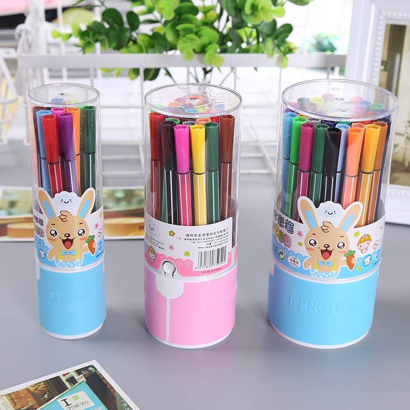 Rotuladores de acuarela lavables de gran capacidad, para niños y estudiantes - Mayorista