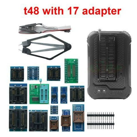 T48 высокоскоростной USB программатор EMMC SPI NAND NOR микроконтроллер одночиповый материнская плата BIOS USB программатор