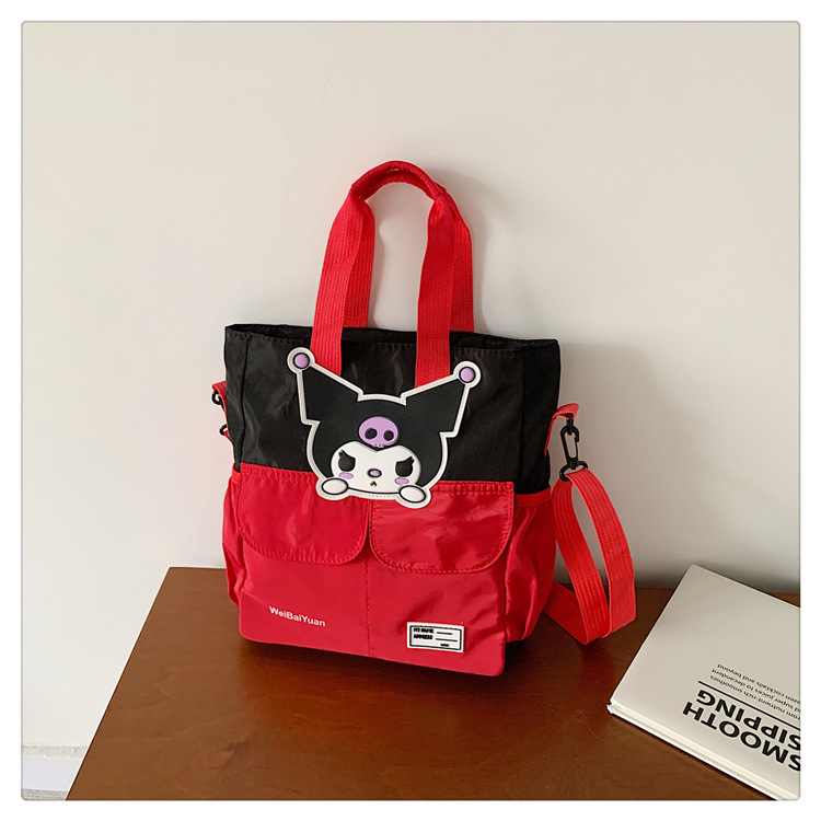 A new, versatile, large-capacity single-shoulder crossbody bag with a cute and girlish heart for student tutoring in the Korean version of Instagram undefined