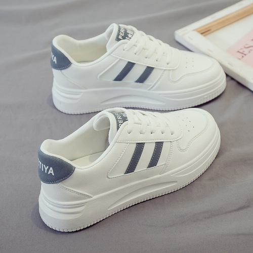 2024 spring new model white shoes women's shoes dad shell sneakers casual sports white shoes ins trend