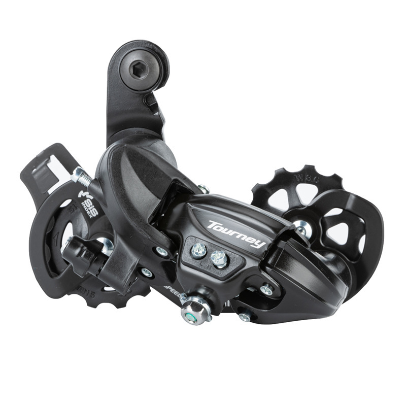 Bicicleta trasera dial de montaña bicicleta de 6 velocidades de 7 velocidades de posicionamiento desviador trasero guía grande tornillo de la rueda TY300 dial trasero