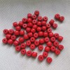 Red retro beads, wholesale