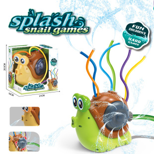 Children's water play electric snail turtle water spray baby water play interactive game summer outdoor lawn sprinkler toys