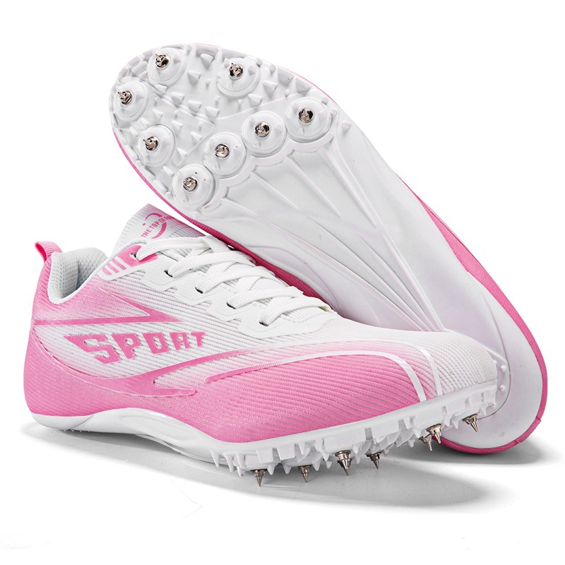Zapatillas de Atletismo con Clavos para Sprint de PU y Superfibra Ligero para Pista de Atletismo image 9