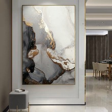 大理石纹理抽象高级感轻奢客厅沙发墙挂画玄关高端酒店大堂装饰画