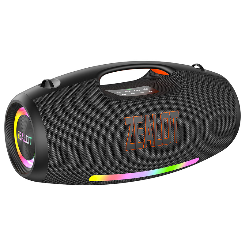 Fanzer S89 nuevo altavoz Bluetooth inalámbrico al aire libre 250W de alta potencia subwoofer baile cuadrado audio para el hogar