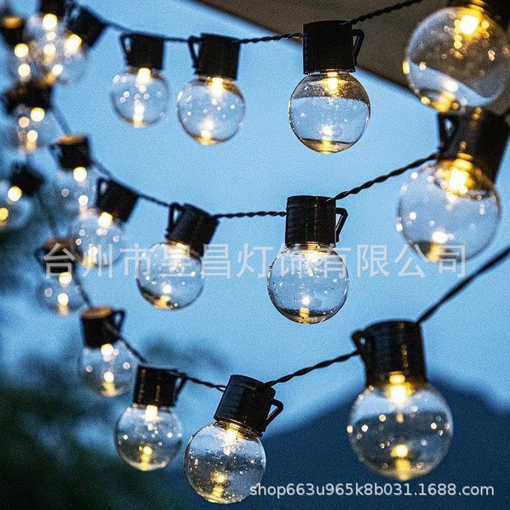 Linterna que acampa al aire libre solar G50 bombilla impermeable dosel carpa patio decoración por mayor