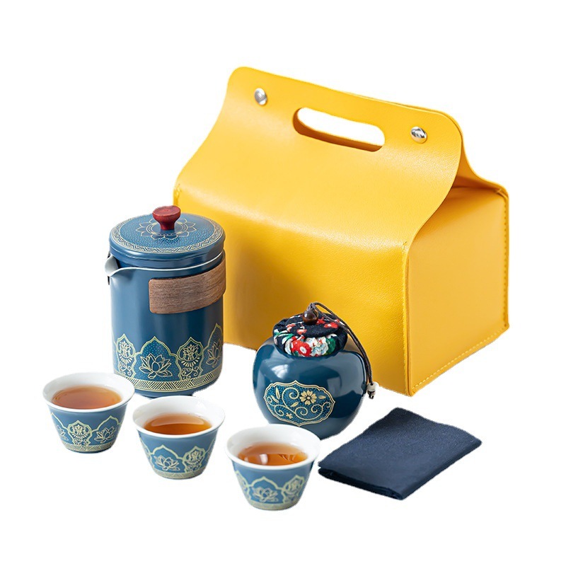 旅行茶器携帯用工夫茶器セット屋外ティーポット|undefined