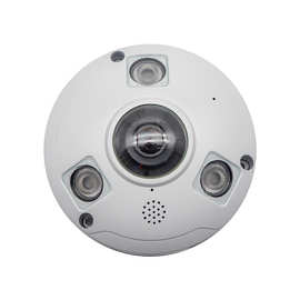 POE鱼眼摄像头不插电360度全景安防监控器4K红外高清夜视摄像机