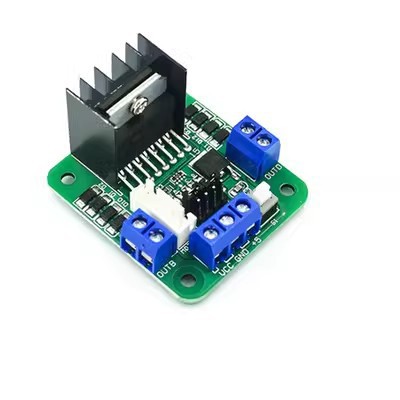 L298N DC stepper motor driver module green board