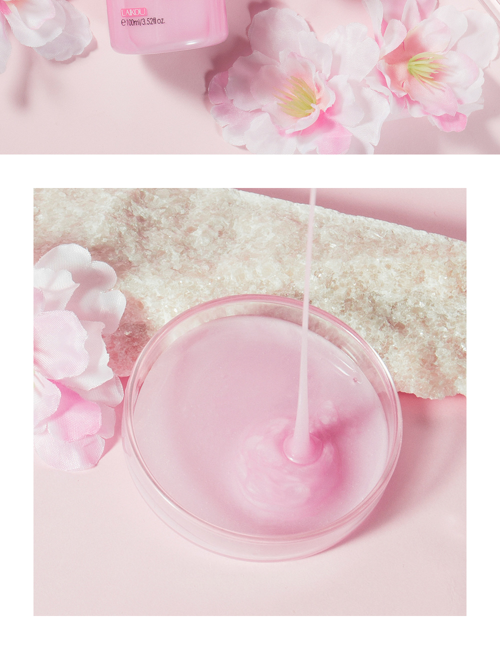 LAIKOU Sakura Shampoo cleanses hair, provides soft, smooth and refreshing hair with a lingering fragrance. Wholesale from the manufacturer undefined