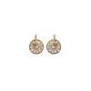 Lucky compass earrings