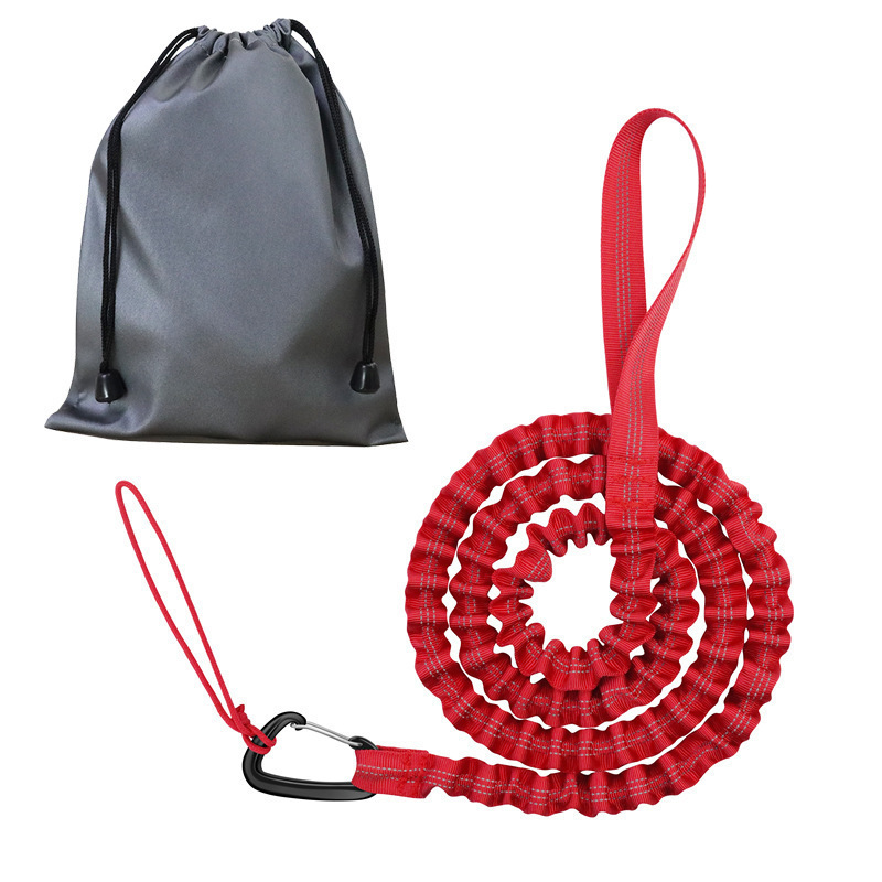 Cordón de tracción de bicicleta rojo
