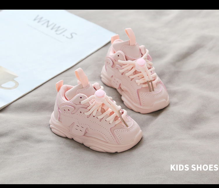 Vår Höst Bebispromenad 0-3 år Sport Antihalk Barnskor för män och kvinnor_voghion.com