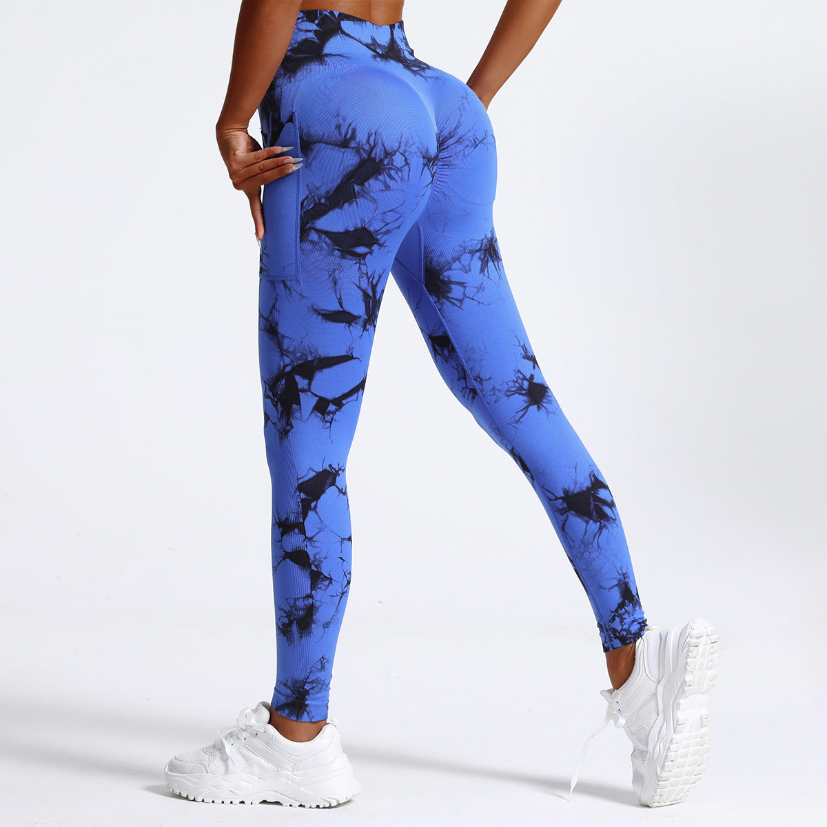 Tie - Dye azul y negro