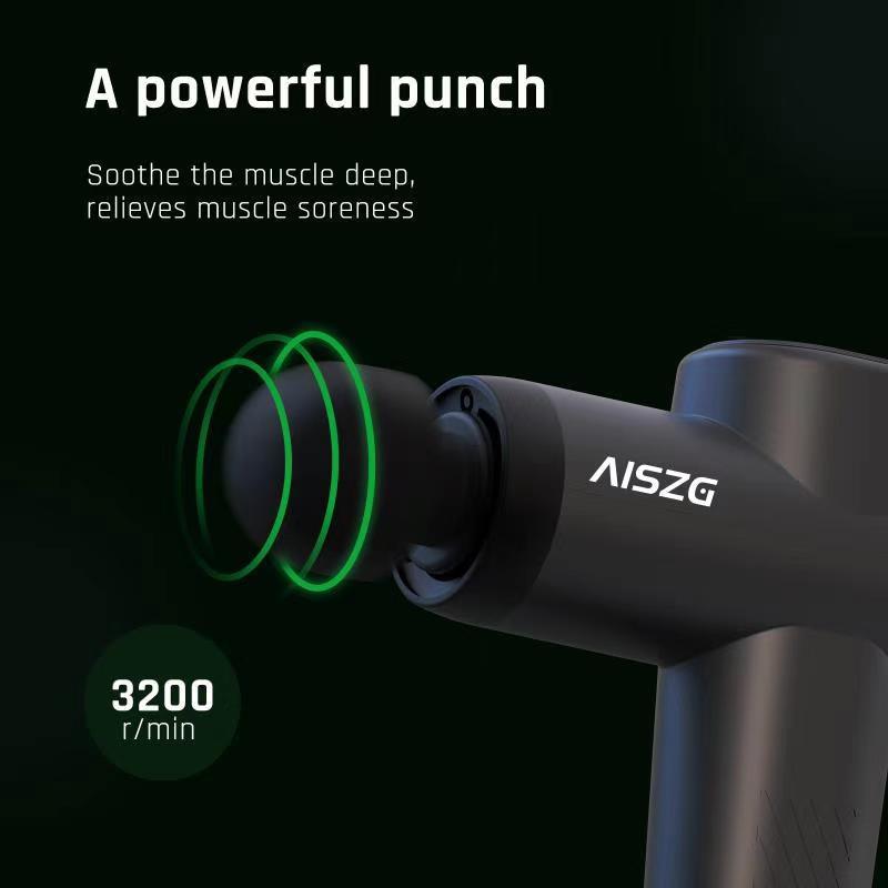 跨境按摩枪 筋膜枪 肌肉按摩器健身锻炼放松器massage gun充电USB