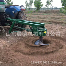 手提式小型移栽挖土机 四冲程汽油挖坑多功能园林打洞机