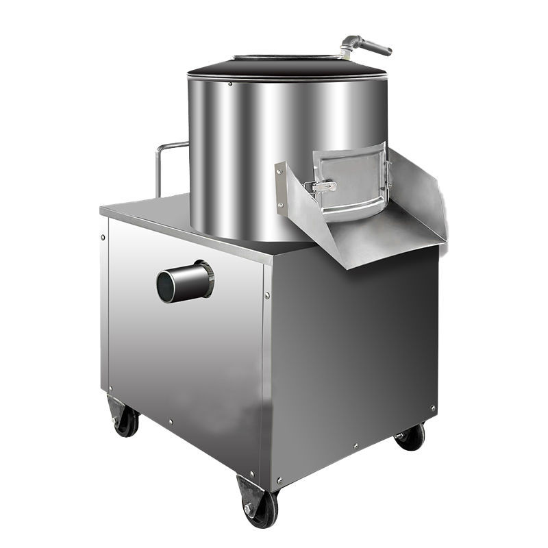 Pequeña máquina de pelado de patata máquina de pelado de jengibre automática comercial para limpiar papas, taros y papas