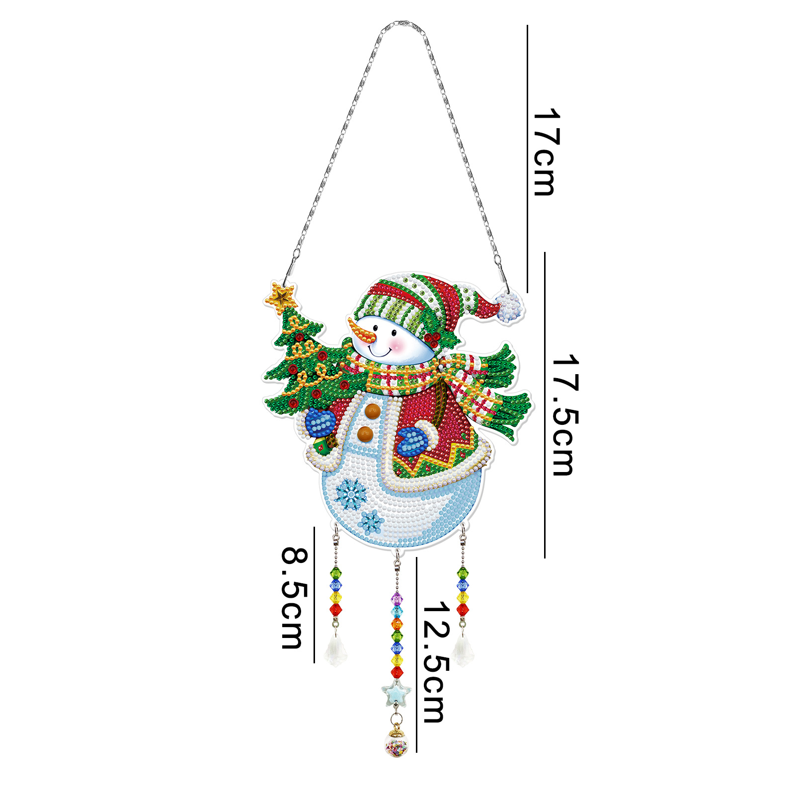 Accesorios para pintura de diamantes, adornos colgantes DIY, bordados de diamantes de imitación hechos a mano, cuadros colgantes de PVC, pinturas decorativas con cuentas, disponibles para distribución y venta al por mayor.