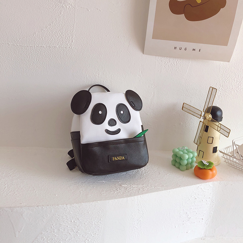 Lindo Panda mochila para niños 2022 nueva mochila de bebé de dibujos animados de jardín de infantes Mochila pequeña para niños