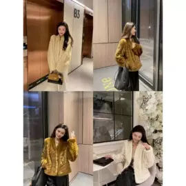 皮草;其他短外套;女装皮草加工