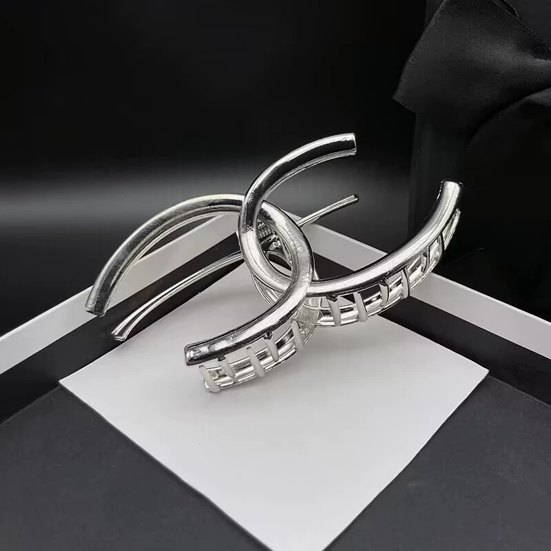 Комплект заколок для волос с серебряной расческой, заколки в корейском стиле с металлическими крабами и акулами, крупный набор форм