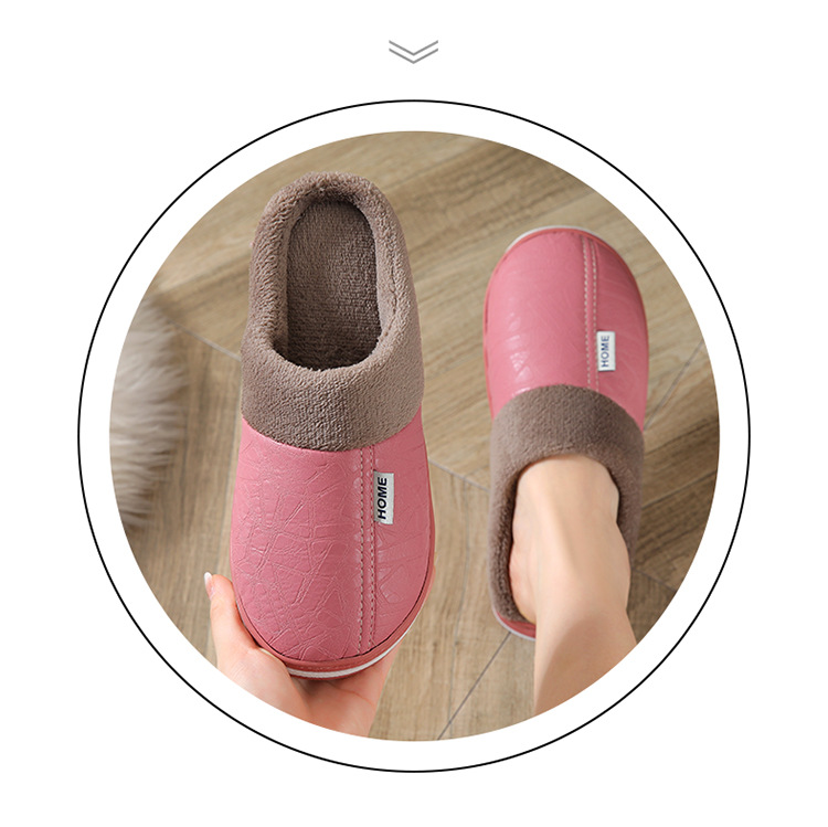 Scarpe da casa da uomo e da donna in pile open-toe invernali per esterni, morbide e calde pantofole in memory foam_voghion.com