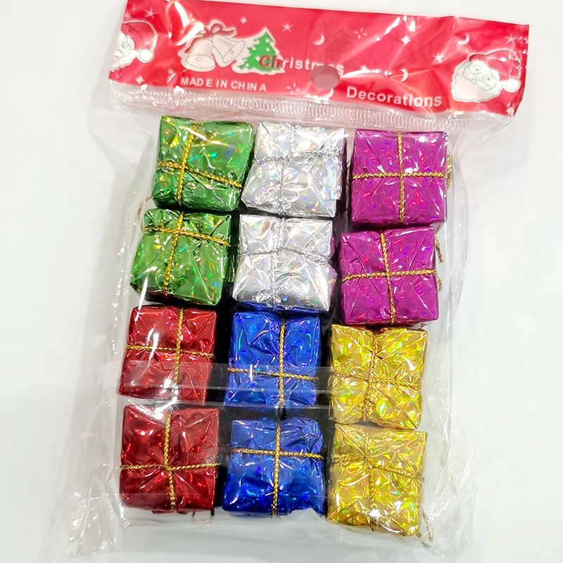 Decoraciones de Navidad Campana arco Santa Claus Árbol de Pino Estrella Superior del árbol de Navidad adornos