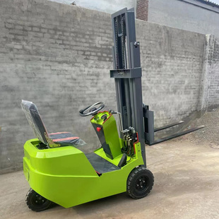 Electric forklift three-fulcrum small Stacker car three-wheeled forklift suitable for warehouse site truck