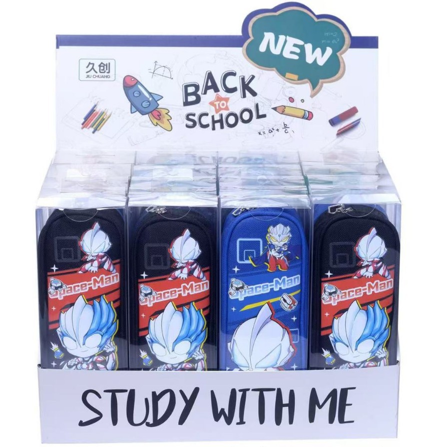 Estuche para lápices infantil con candado con contraseña - Gran capacidad - Diseño creativo y adorable - Para almacenar lápices y útiles