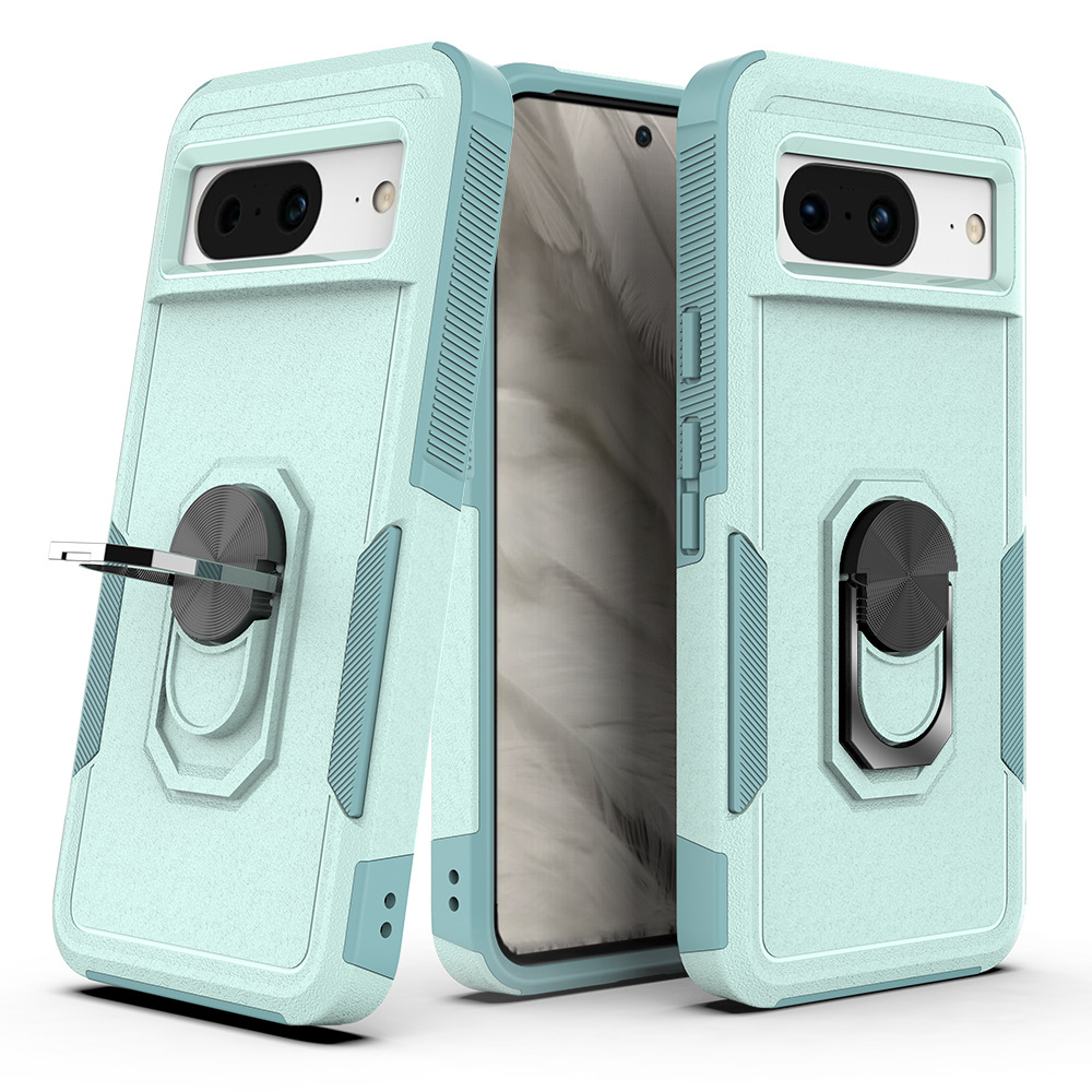 Cross-border Google PIXEL9 Pro Sail Ring Rack Estuche para teléfono con todo incluido Estuche protector de color mate al por mayor