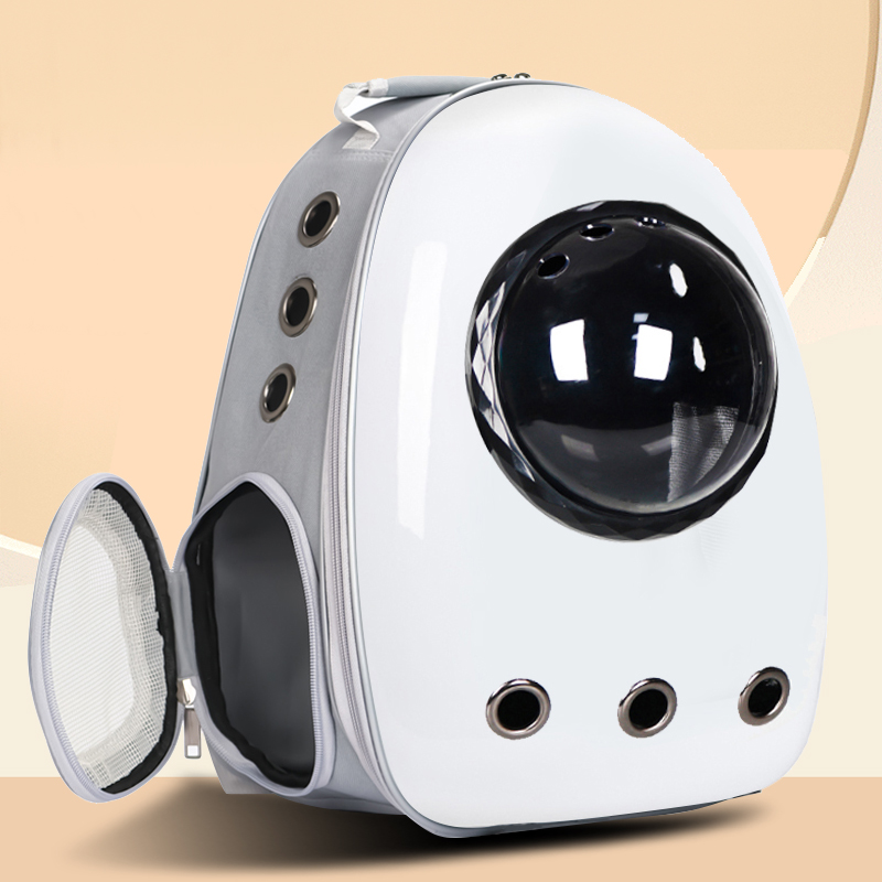 -재고 있음 및 빠른 배송·-업그레이드된 측면 개방형 대용량 우주 캡슐-흰색 및 회색 측면 개방형(여름